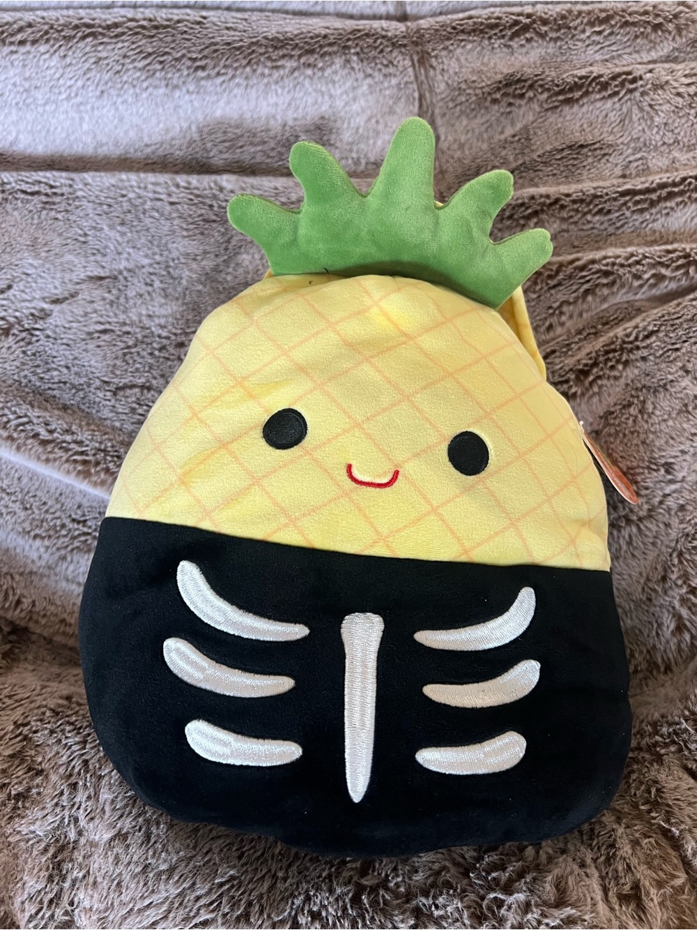 Squishmallows Maui the Skeleton Pineapple Treat Pail NWT